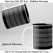 Shu Duh Fuh Cup隠しメッセージ135WB珍しいマグカップ ツートーンマグカップ