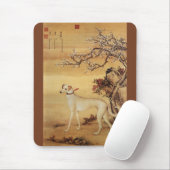 Shuanghuayao～霜花鹞 ～グレイハウンド～ジュゼッペ・カスティリオーネ～ マウスパッド (マウス)