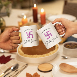 Shubh Diwaliカスタマイズ コーヒーマグカップ