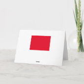 Shubunkinおよび共通の金魚 サンキューカード (裏面)