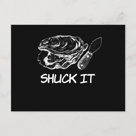 Shuck It Oyster Shell ポストカード (正面)