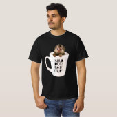 SHUDおもしろい-DUH-FAH-CUPカップで指の猿 Tシャツ (正面フル)