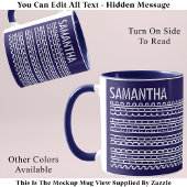 Shud Du Fuh Cup & Name隠しメッセージ138WB おもしろい マグカップ