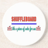 Shuffleboardそれは私のための簡単な仕事です コースター (正面)