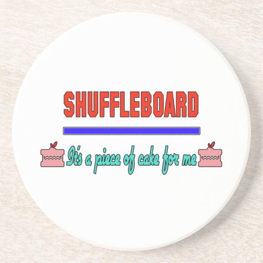 Shuffleboardそれは私のための簡単な仕事です コースター (正面)