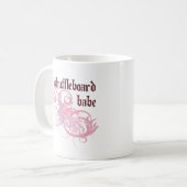 Shuffleboardの可愛い人 コーヒーマグカップ (正面左)