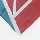 Shuffleboard船上に フリースブランケット (角)