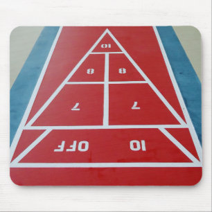 Shuffleboard船上に マウスパッド