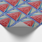 Shuffleboard船上に ラッピングペーパー (角)