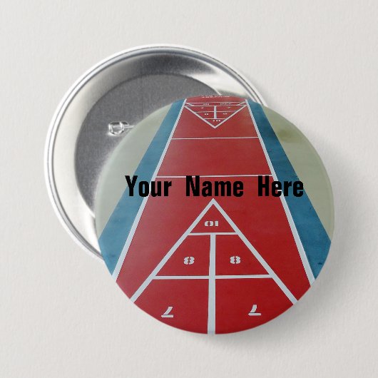 Shuffleboard船上に 缶バッジ (正面&裏面)