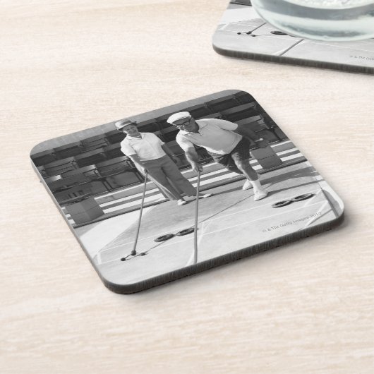 Shuffleboard コースター (左側)