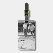 Shuffleboard ラゲッジタグ (正面縦)