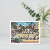 Shuffleboard courts, Lake Worth, Floridaヴィンテージ ポストカード (スタンド正面)