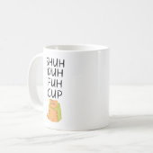 SHUH おもしろい DUH FUHカップコーヒーマグ コーヒーマグカップ (正面左)
