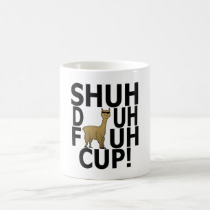 Shuh Duh Fuhのコップのアルパカの引用文のおもしろいなワイシャツ「。 コーヒーマグカップ
