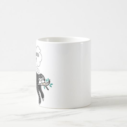 Shuh Duh Fuhのコップの怠惰の引用文のコーヒーか茶マグ コーヒーマグカップ (中央)