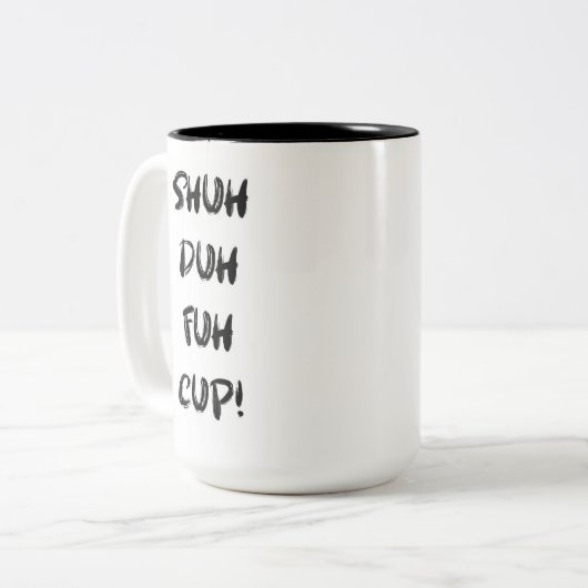 Shuh Duh Fuh Cup – コーヒーカップ (正面左)
