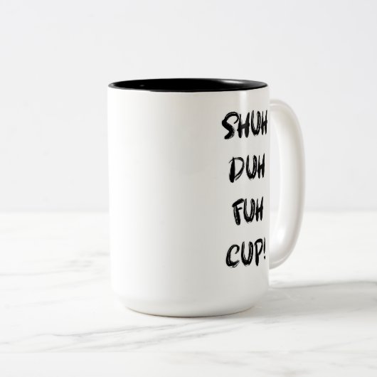 Shuh Duh Fuh Cup – コーヒーカップ (正面右)