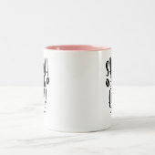 Shuh duh fuh cup Funny Quote Coworker Mug ツートーンマグカップ (中央)