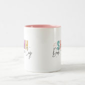 Shuh duh fuh cup Funny Quote Coworker Mug ツートーンマグカップ (中央)