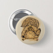 Shukaku 1つの後につかれた獣ボタン 缶バッジ (正面&裏面)