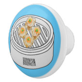 Shumai dim sum漫画イラストレーション セラミックノブ (右)