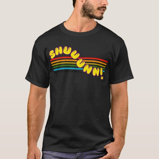SHUNhe 不信仰者 SHUUUUUUN 女子 女子 Tシャツ (正面)