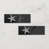 Shurikenプロファイルカード スキニー名刺 (正面/裏面)