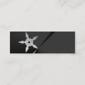 Shurikenプロファイルカード スキニー名刺 (裏面)