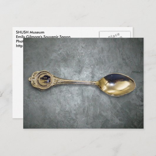 SHUSHミュージアム展17:エミリーのギルモアのスプーン ポストカード (正面/裏面)