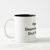 shutの熱く熱いコップ! ツートーンマグカップ (左)