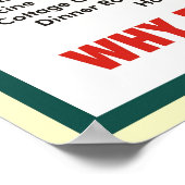 Shut Up & 食べ Your Carbs poster #1 ポスター (角)