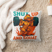 Shut Up And Squat クッション (ブランケット)