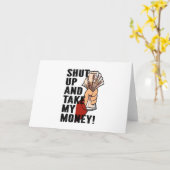 Shut Up and Take My Money カード (黄色い花)