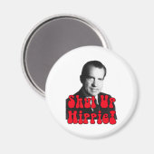 Shut Up Hippie -- Richard Nixon マグネット (正面/裏面)