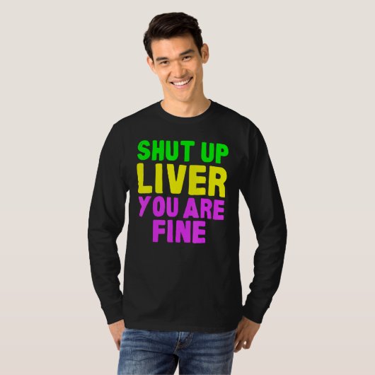 Shut Up Liver Mardi Gras Party 2023_1 Tシャツ (正面フル)