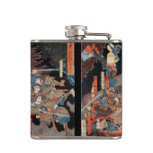 Shutendoji Oni王対Minamoto Yorimitsu無し フラスク (裏面)