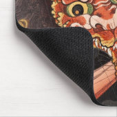 Shutendoji Oni王: ヴィンテージUkiyo-e マウスパッド (コーナー)