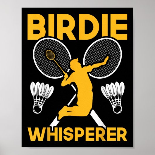 Shuttle Badminton Birdie Whisperer  ポスター (正面)