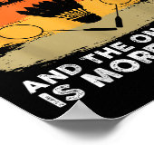 Shuttle Badminton Player 4  ポスター (角)