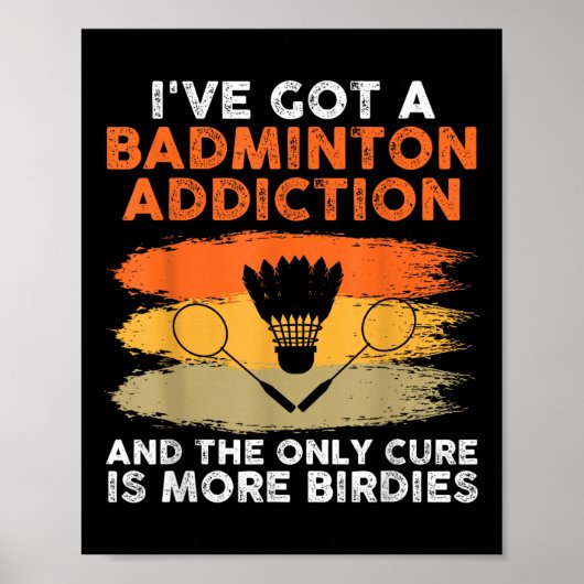 Shuttle Badminton Player 4  ポスター (正面)