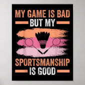 Shuttle Badminton Player 7  ポスター (正面)