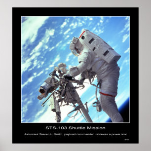 Shuttle-sts103_701_047 ポスター