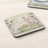 Shuttlecockは、「Le Bon Genre」からの11を、180めっきします コースター (左側)