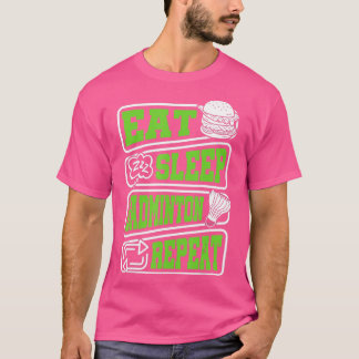 Shuttlecock Club Outfit For Players Coaches Fans B Tシャツ