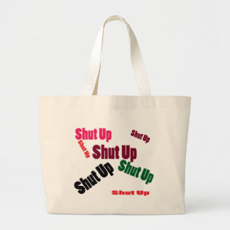 shutup ラージトートバッグ