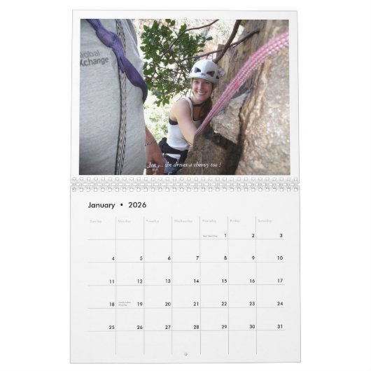 ShutUpAndClimb 2010年 カレンダー (1月 2026)