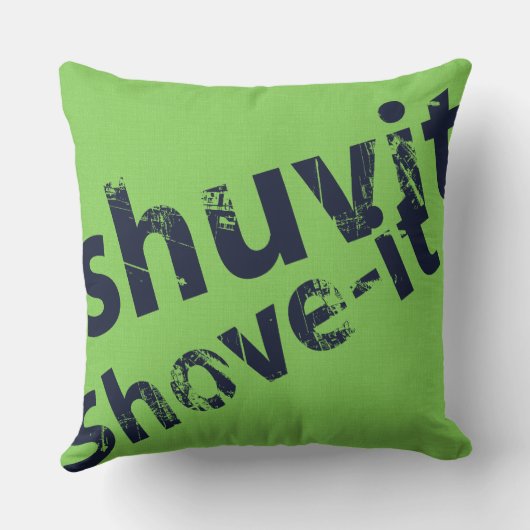 Shuvit押それスケートボードの枕 クッション (裏面)