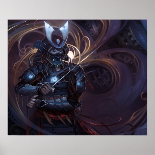 SHWANN: The Futuristic Samurai DJ ポスター (正面)