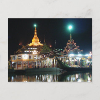Shwe Dagonの塔 ポストカード
